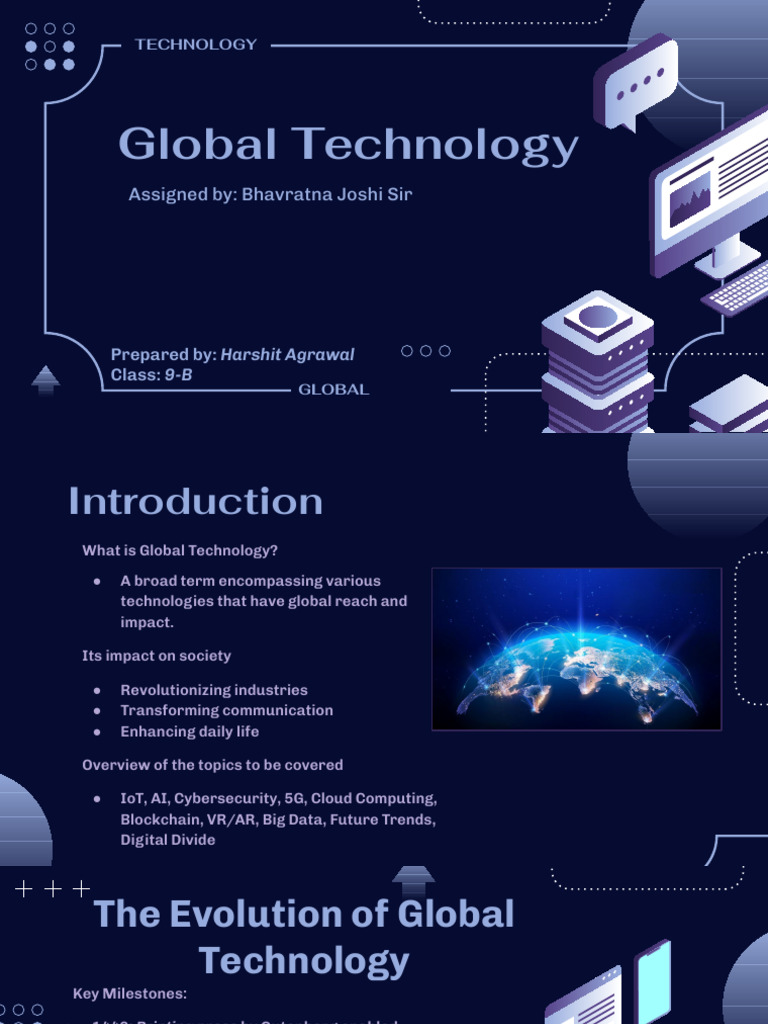 Understanding Global Technology Trends | PDF | Artificial Intelligence ...