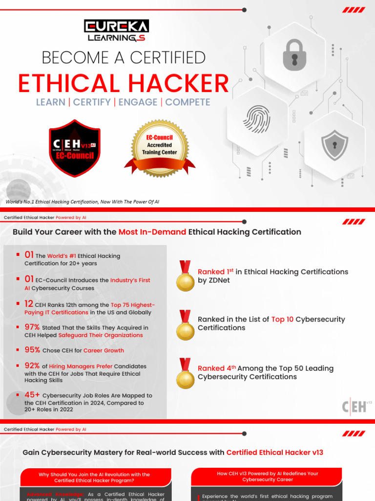 CEH v13: AI-Powered Ethical Hacking Certification | PDF | Denial