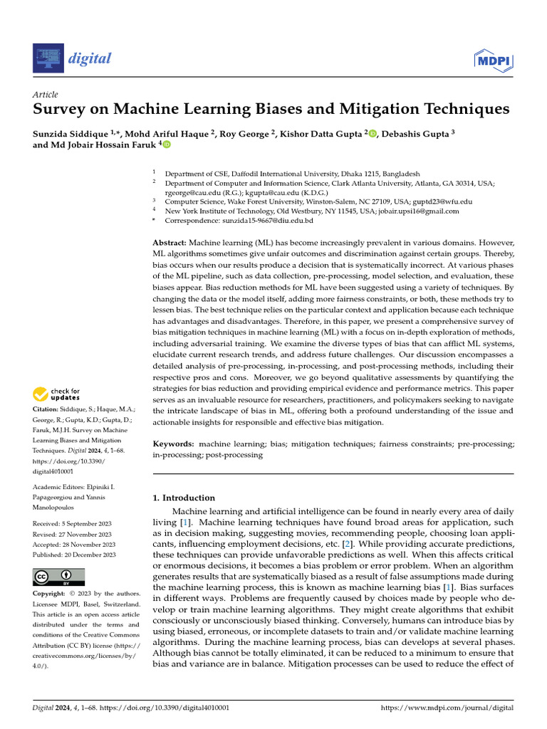 digital-04-00001 | PDF | Machine Learning | Artificial Intelligence