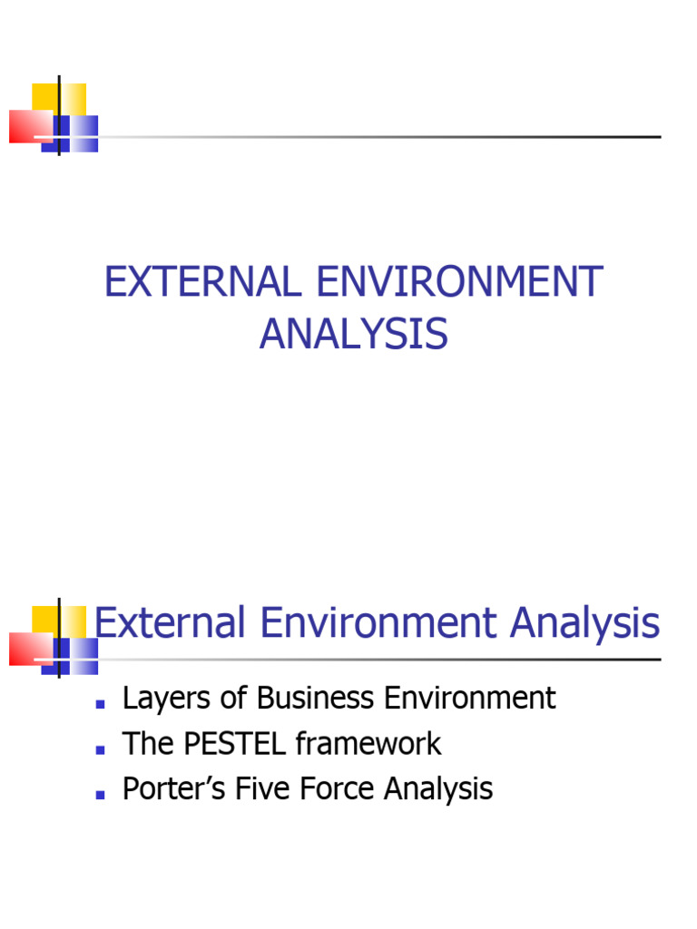 3.External Environment | PDF | Macroeconomics | Business