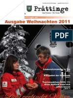 Tuxer Prattinge Ausgabe Weihnachten 2011