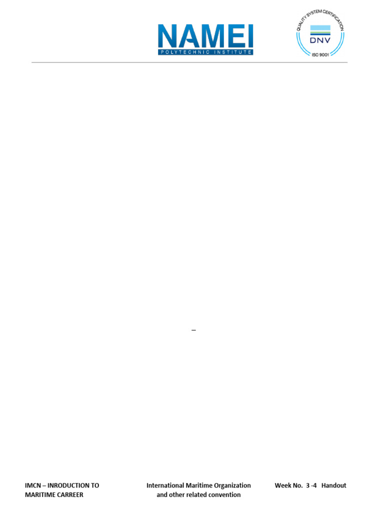 3rd - 4th Week IMCN | PDF | United Nations Convention On The Law Of The ...