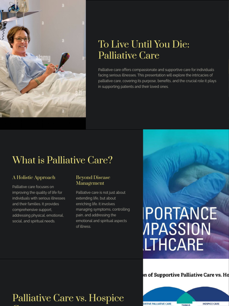 To Live Until You Die Palliative Care | PDF