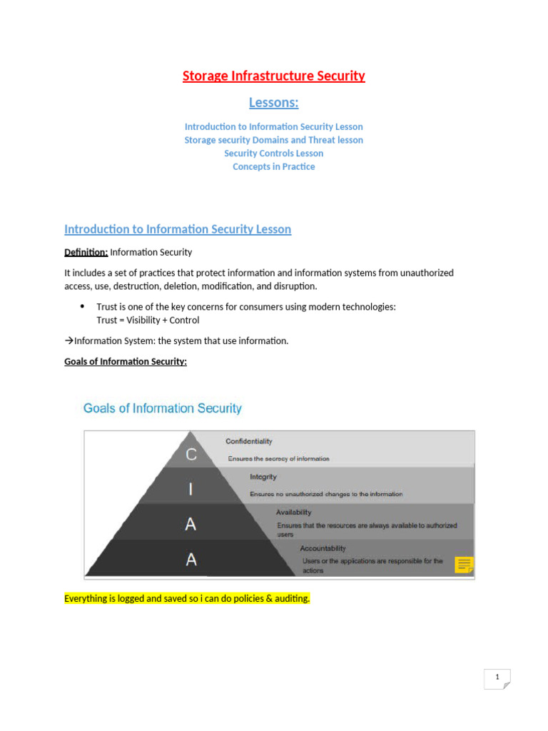 Storage Infrastructure Security Guide | PDF | Security | Computer Security