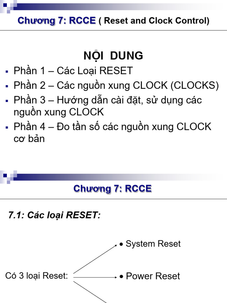 05 - Lap Trinh RCCE Trong STM32 | PDF