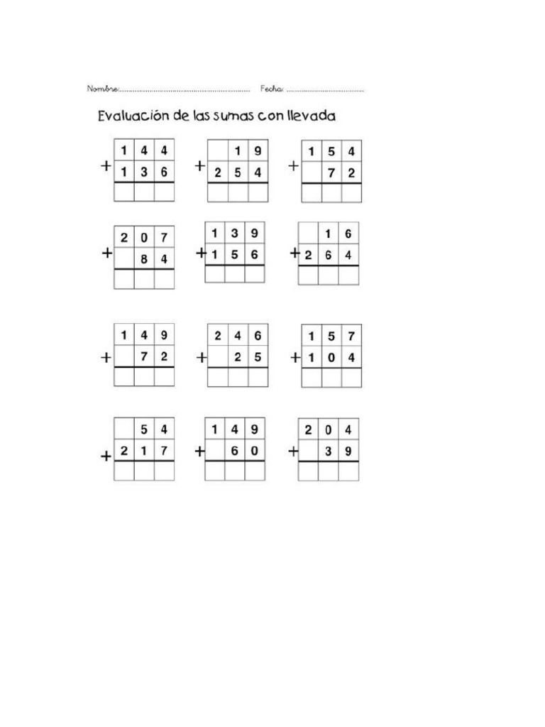 Sumas 2 | PDF