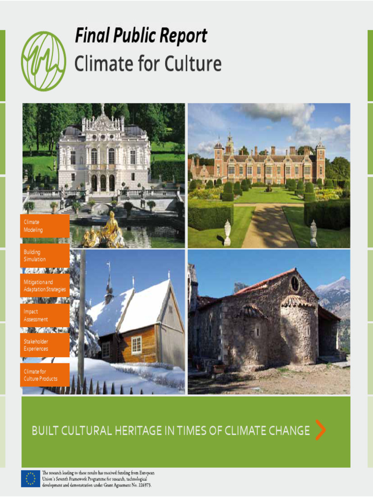Climate Change Impact on Cultural Heritage | PDF