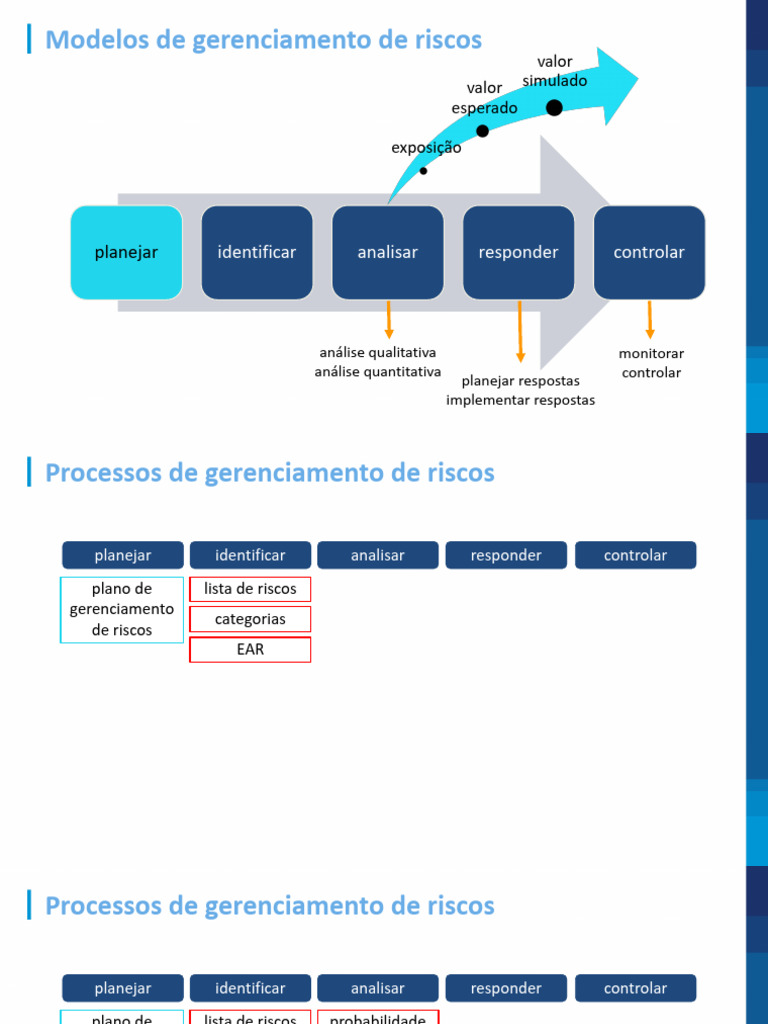 Modelos e Processos de Gerenciamento de Riscos | PDF