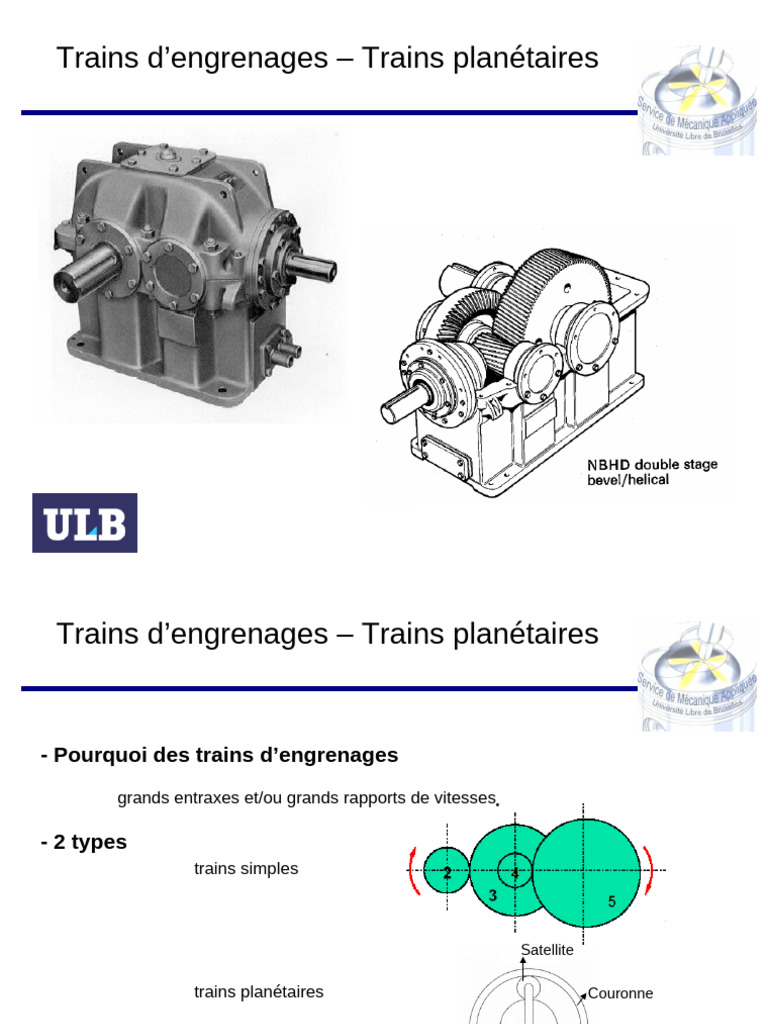 Trains d'engrenages planétaires expliqués | PDF | Engrenage ...