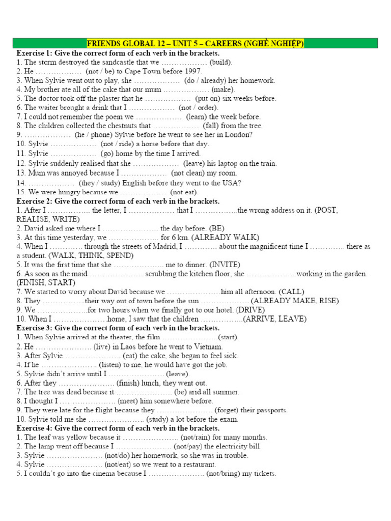 FG 12 Unit 5 Exercises Dedoc 1600 PDF - Gdrive.vip | PDF