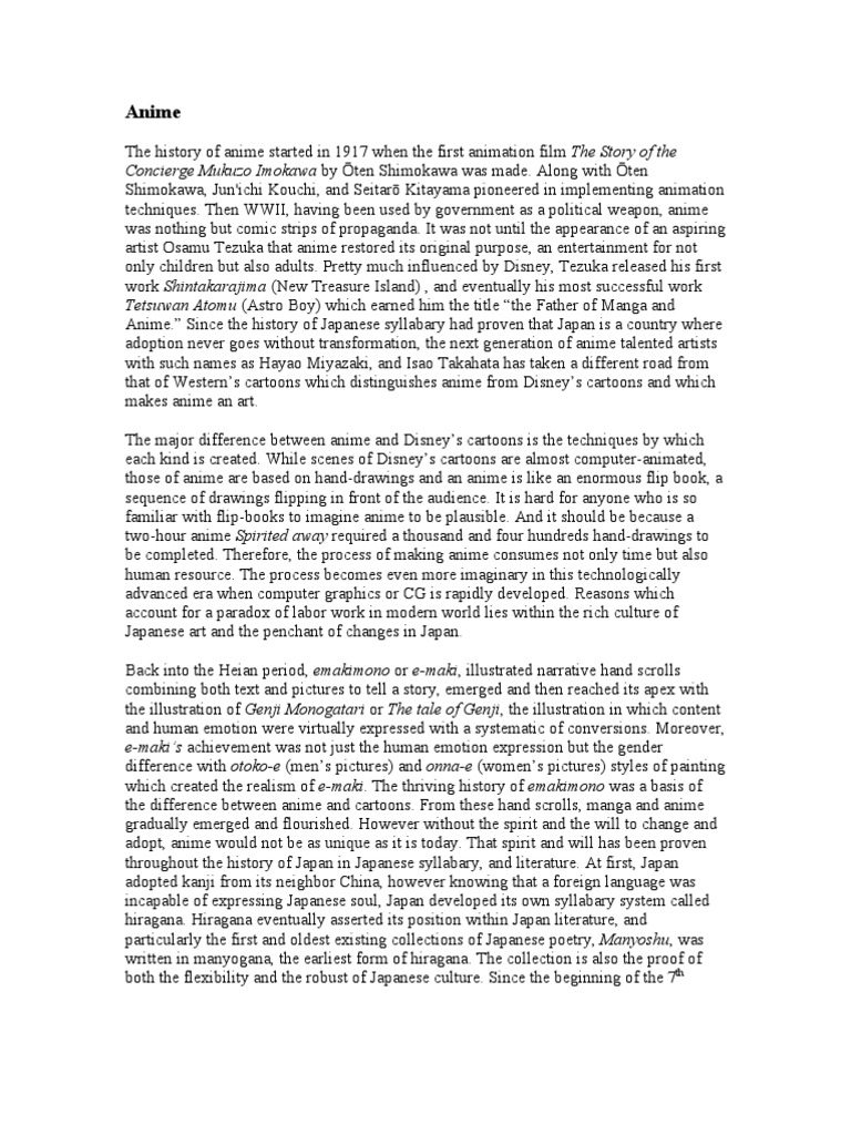 Anime: Concierge Mukuzo Imokawa by Ōten Shimokawa Was Made. Along With ...