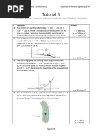 Dynamics and Kinematics Problems | PDF | Acceleration | Velocity