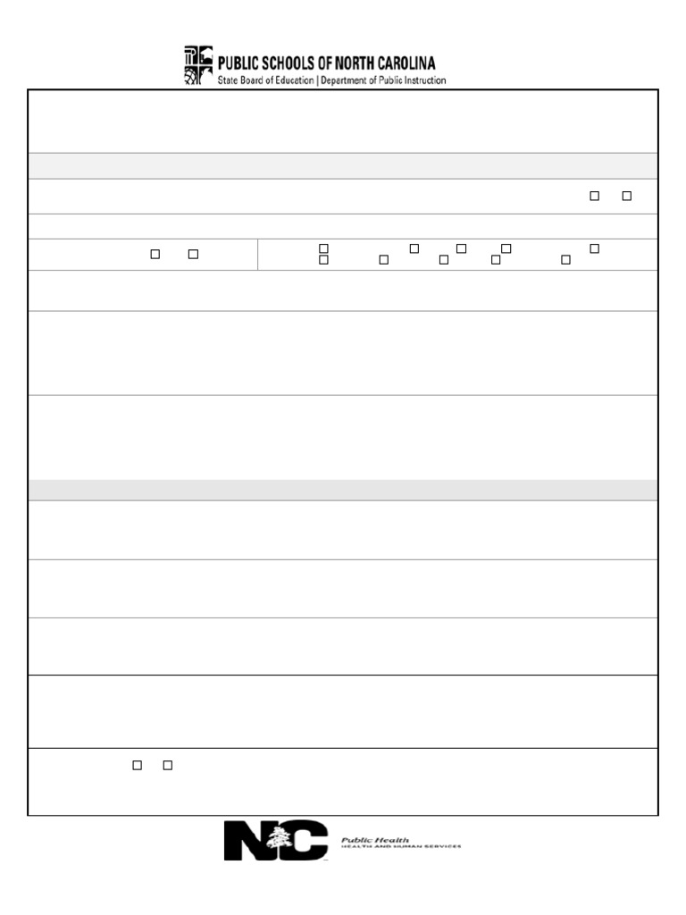 NC Health Assessment form #1 (1) (1) | PDF | Race And Ethnicity In The ...