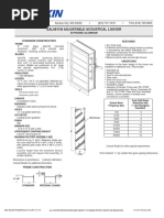 EHH-601 Wind Driven Rain Louver Specs | PDF | Rain | Mechanical Engineering