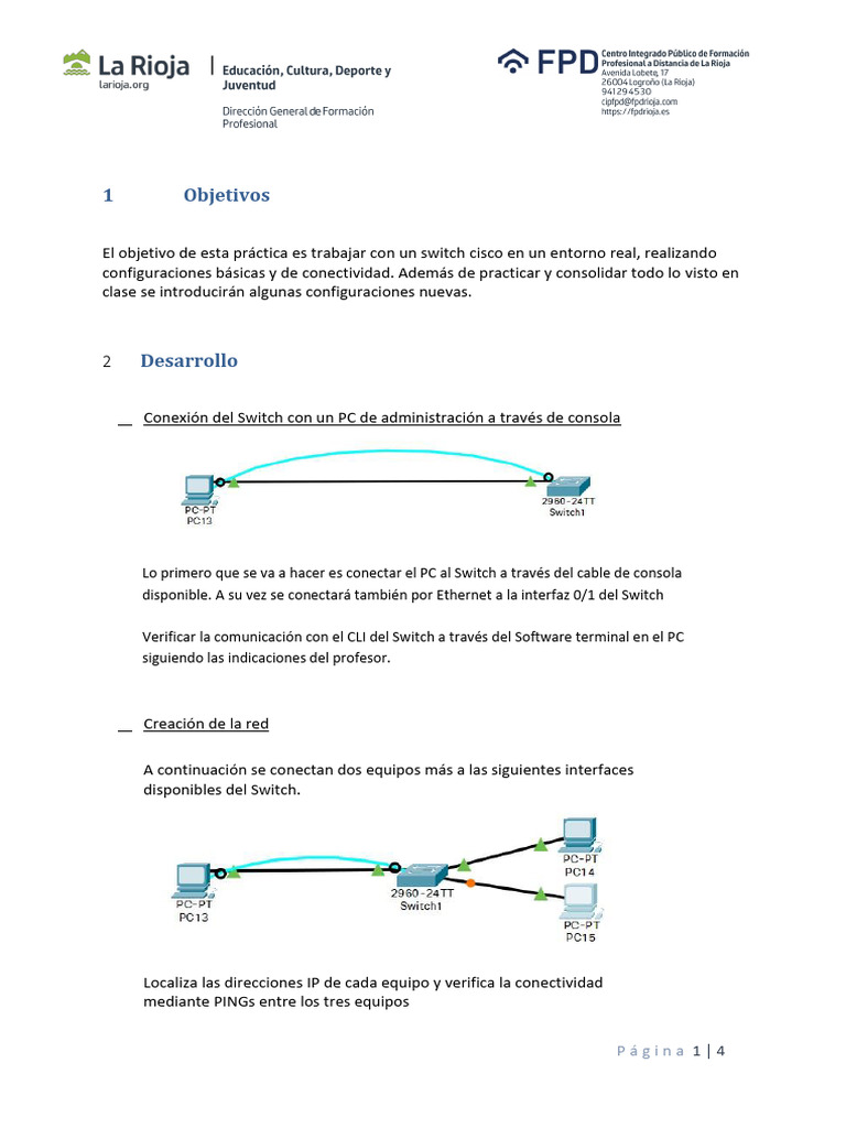 Config Switch 2 | PDF | Software del sistema | Protocolos de internet
