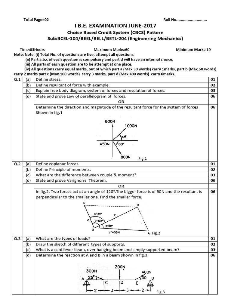 Basic Civil and Mechanics | PDF | Bending | Beam (Structure)