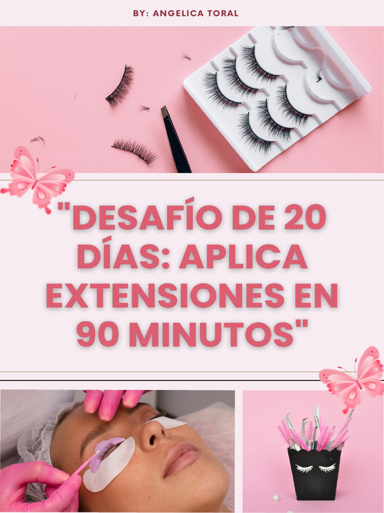 Agenda de Prácticas para Lashistas | PDF
