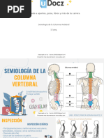 Exploración Física de la Columna Lumbar | PDF | La columna vertebral ...