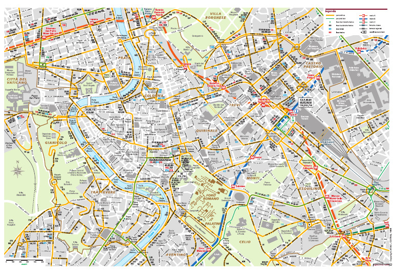 Mappa Roma Centro | PDF