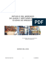 Estudio Mercado Jugos Arequipa