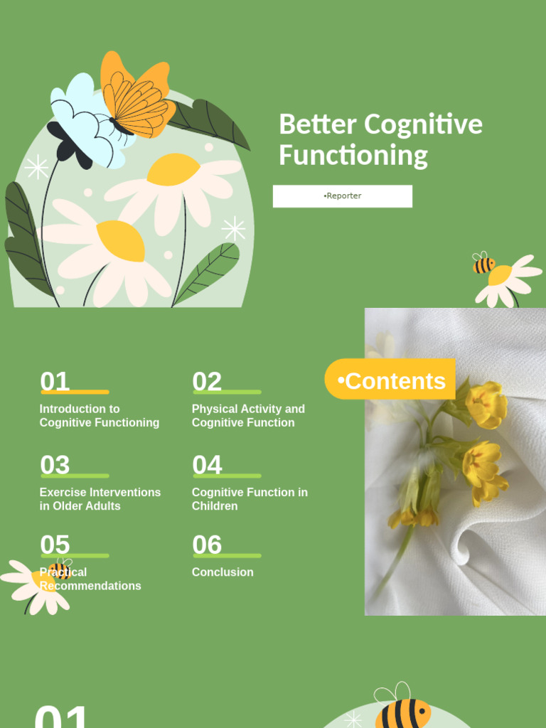 Boosting Cognitive Function with Exercise | PDF | Dementia | Ageing