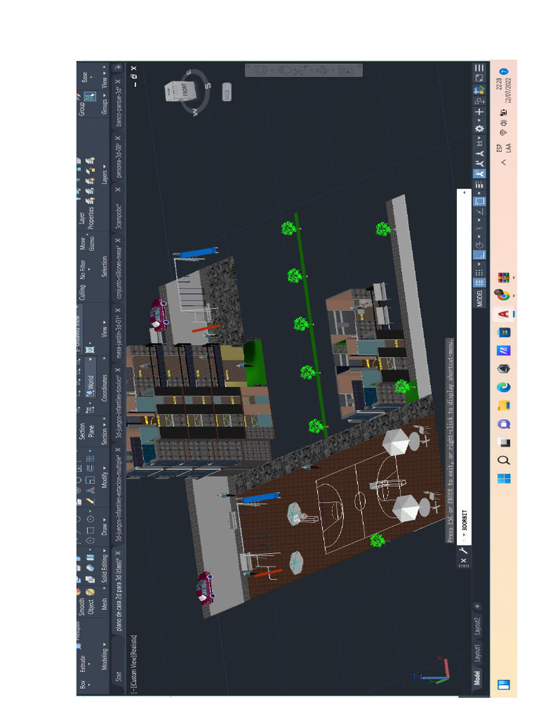 actividad de diseño en Autocad | PDF