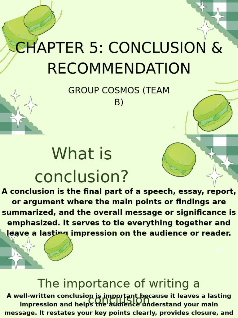 Crafting Effective Conclusions & Recommendations | PDF | Argument | Essays