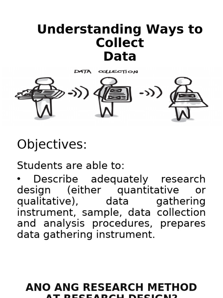 Data Collection Methods in Research | PDF | Sampling (Statistics ...