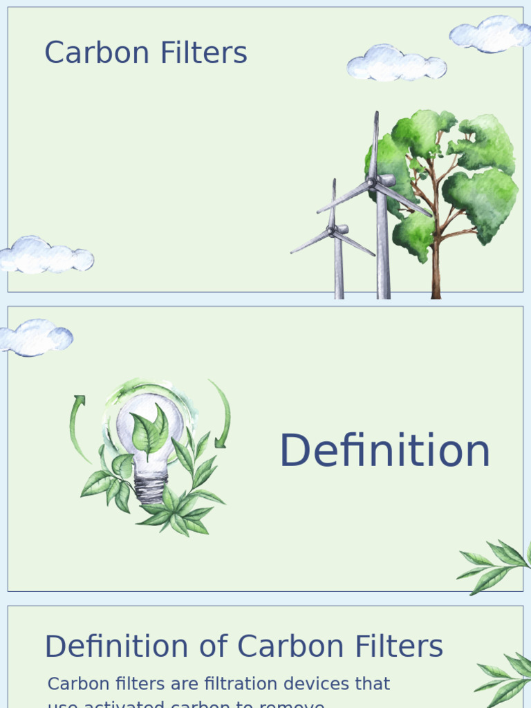 Carbon Filtering | PDF | Filtration | Water Purification