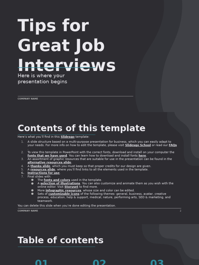 Job Interview Preparation Tips | PDF | Planets | Planets In Astrology