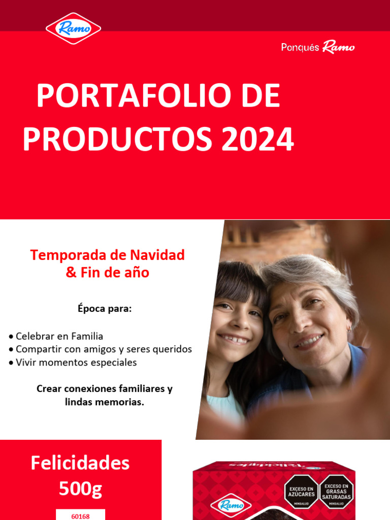 Sabor y Tradición. El Portafolio Navideño de Productos Ramo | PDF