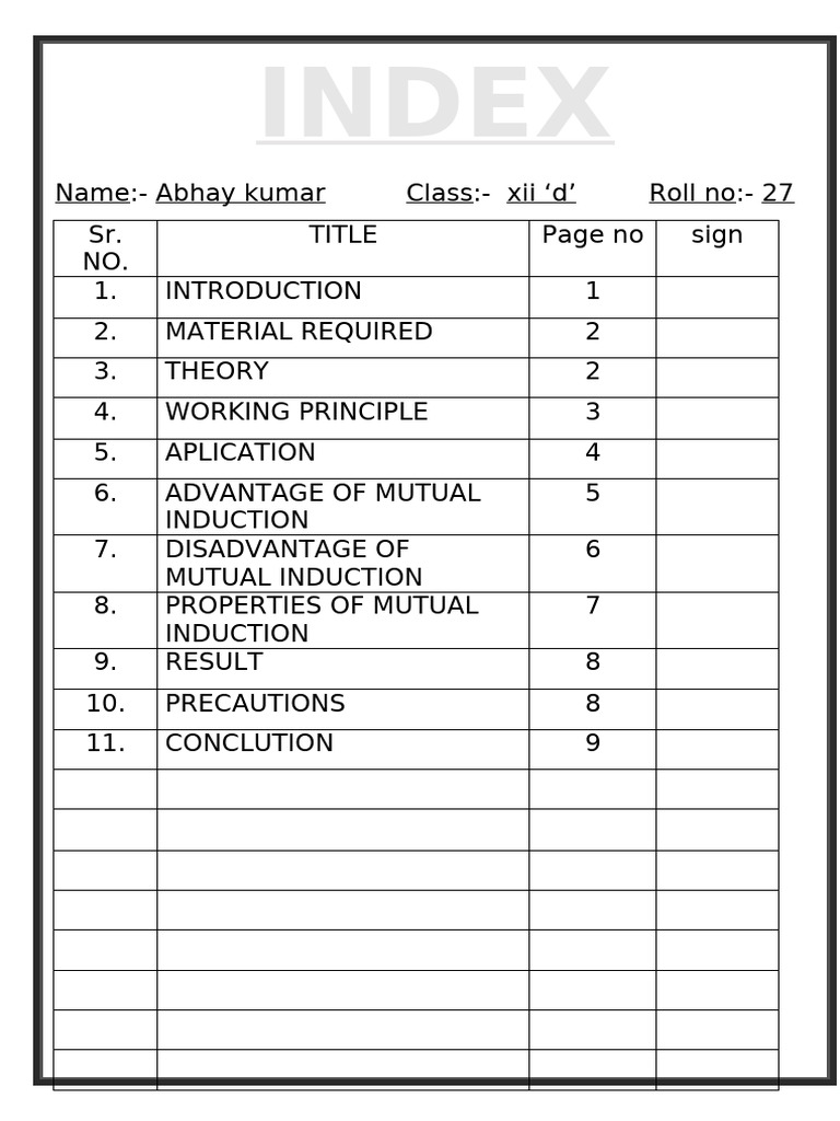 Mutual Induction Study Guide | PDF
