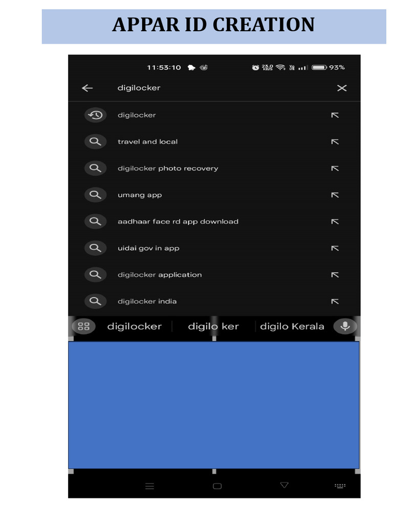 APPAR ID Creation Instructions | PDF