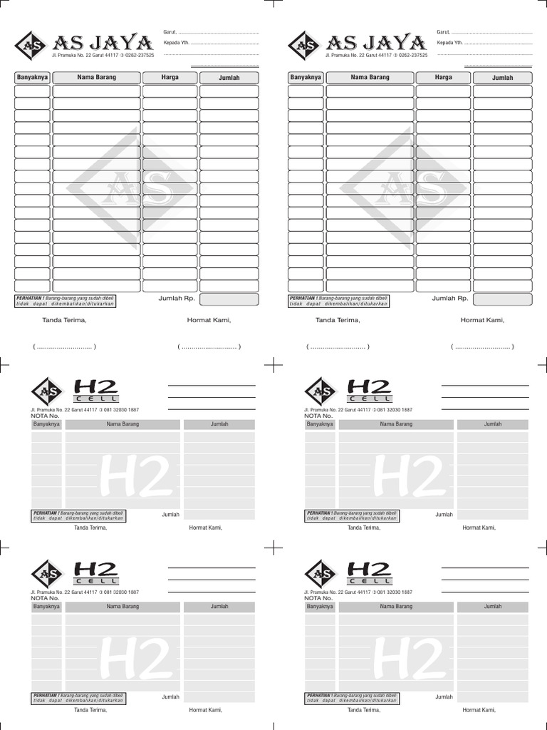 Nota H2 CELL | PDF