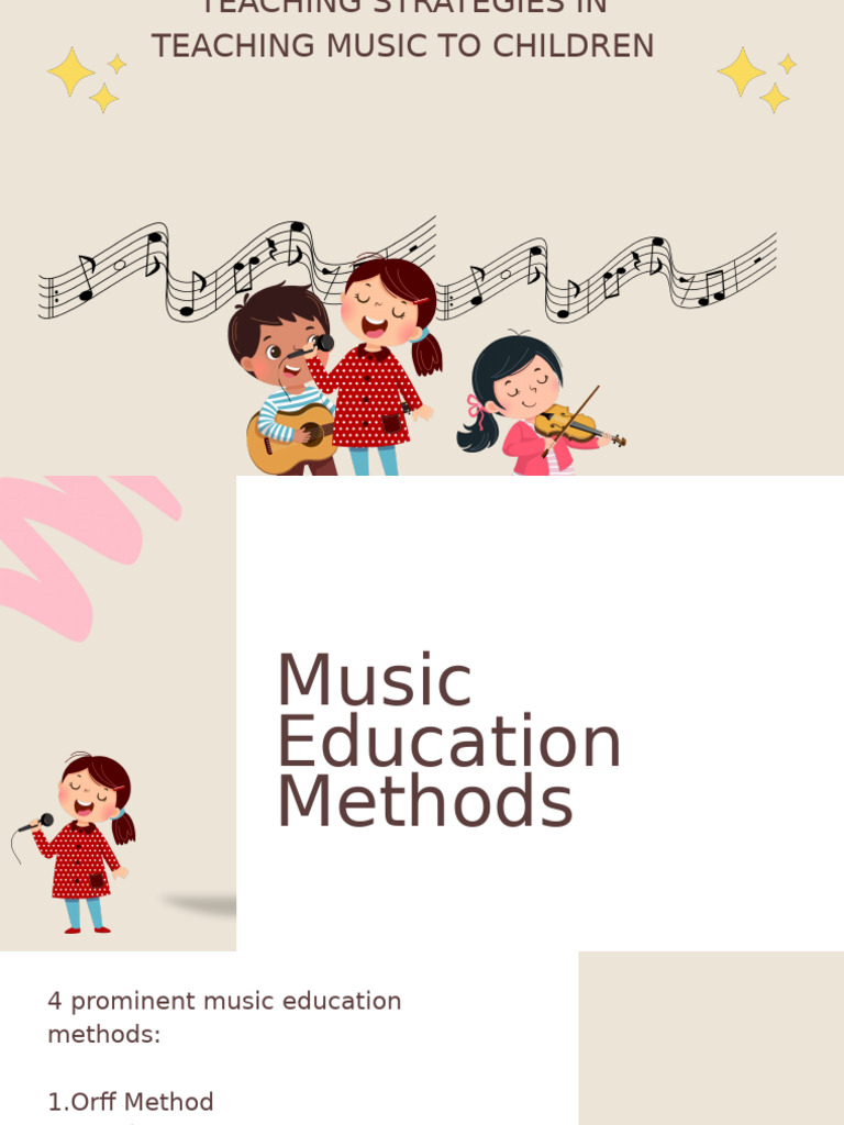 Music Education Methods for Children | PDF | Music Education ...