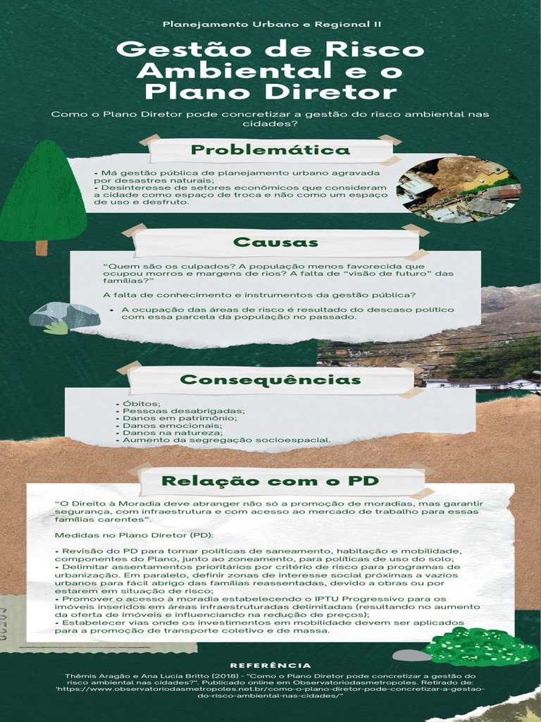 Gestão de Risco Ambiental nas Cidades | PDF | Planejamento urbano ...