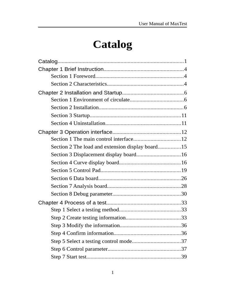 MaxTest User Manual Overview | PDF | Button (Computing) | Microsoft Excel