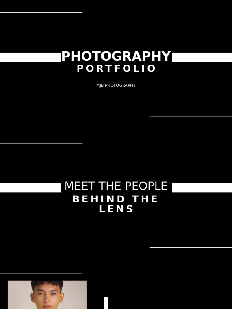 Black and White Photographer Portfolio Presentation - 20241014 - 084953 ...