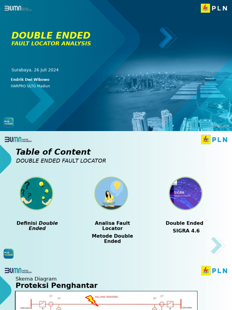 Analisis Fault Locator Double Ended | PDF