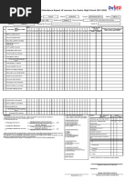 School Form 2 (SF2) Daily Attendance Report of Learners | PDF | Human ...