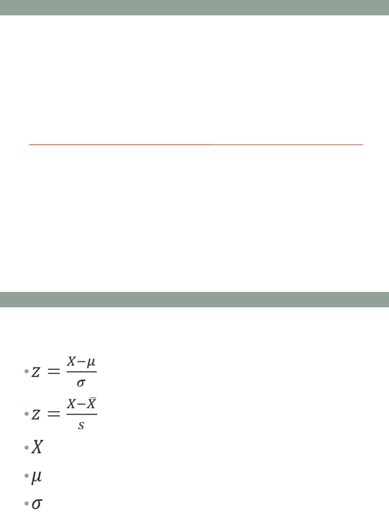 Z-Scores Explained with Examples | PDF