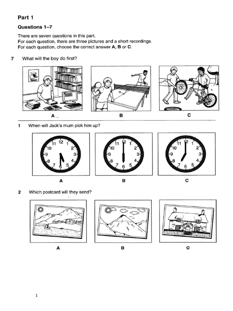 Pet Listening Test 4 Pdf