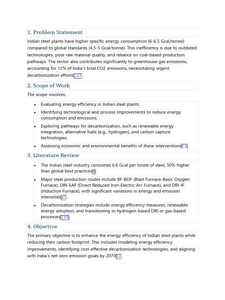 Enhancing Energy Efficiency in Indian Steel | PDF | Climate Change ...