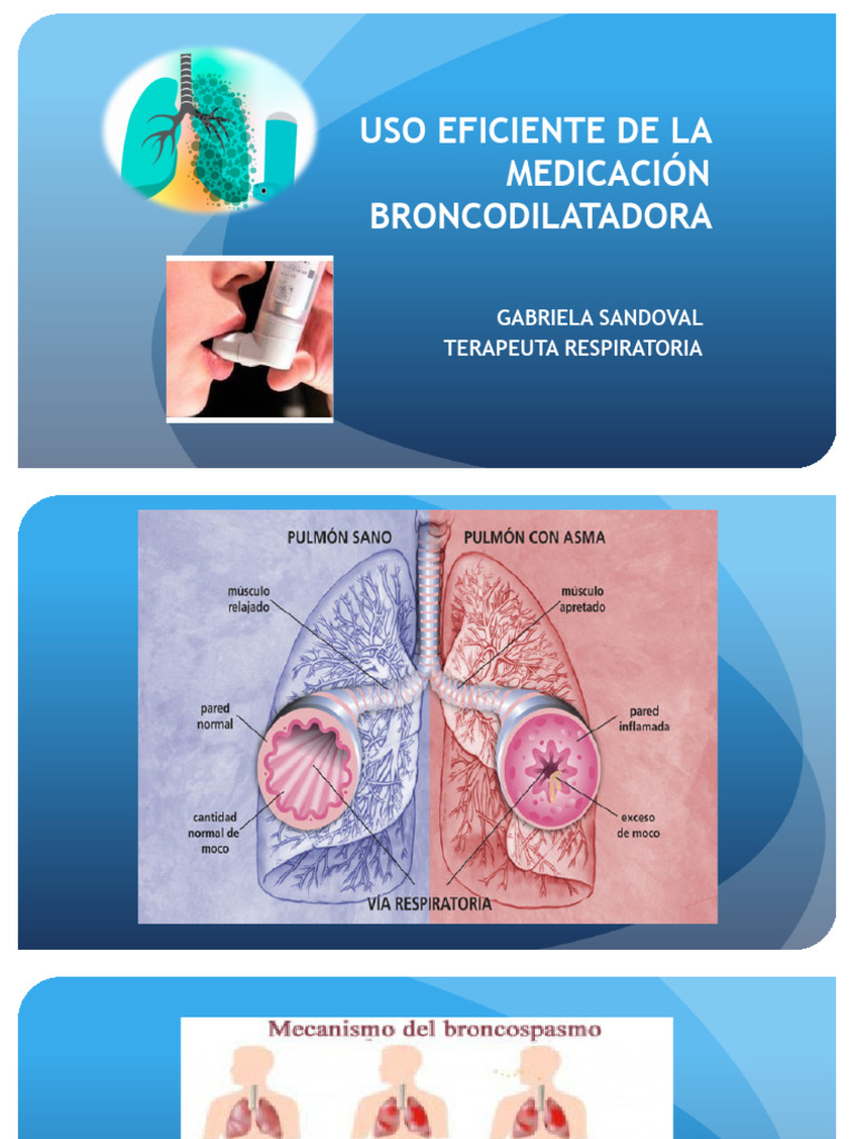 Uso Eficiente de Broncodilatadores | PDF | Drogas | Medicina CLINICA