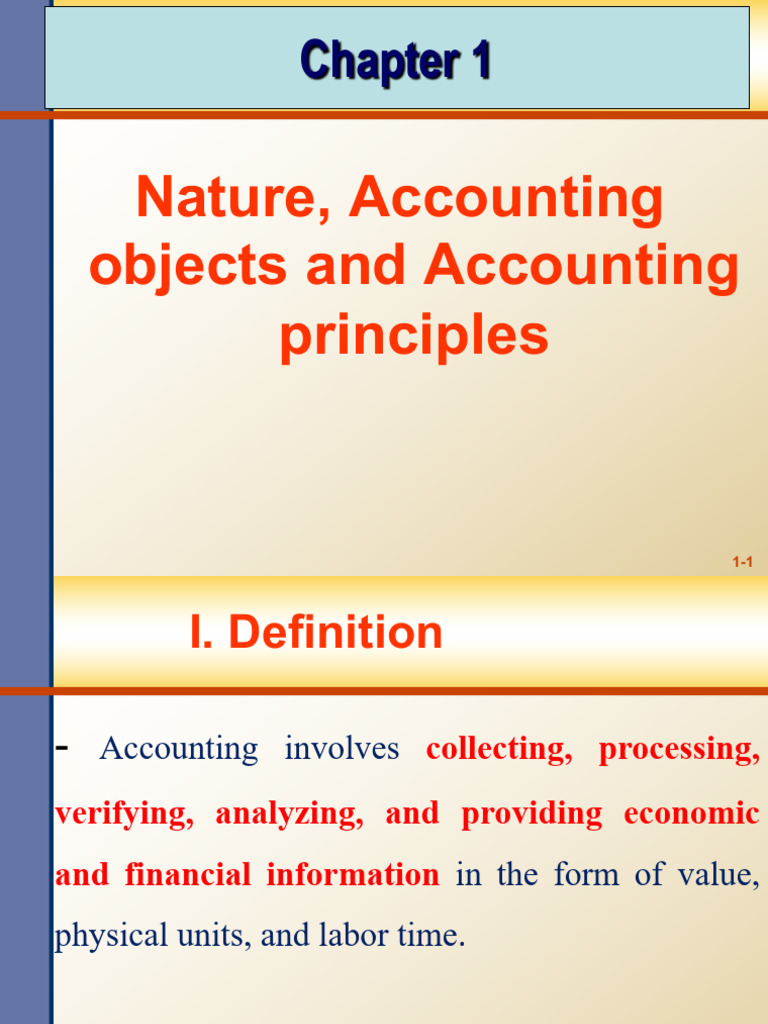 Chapter 1 | PDF | Equity (Finance) | Expense