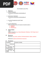 4 A's Detailed Lesson Plan Template | PDF | Teachers | Lesson Plan