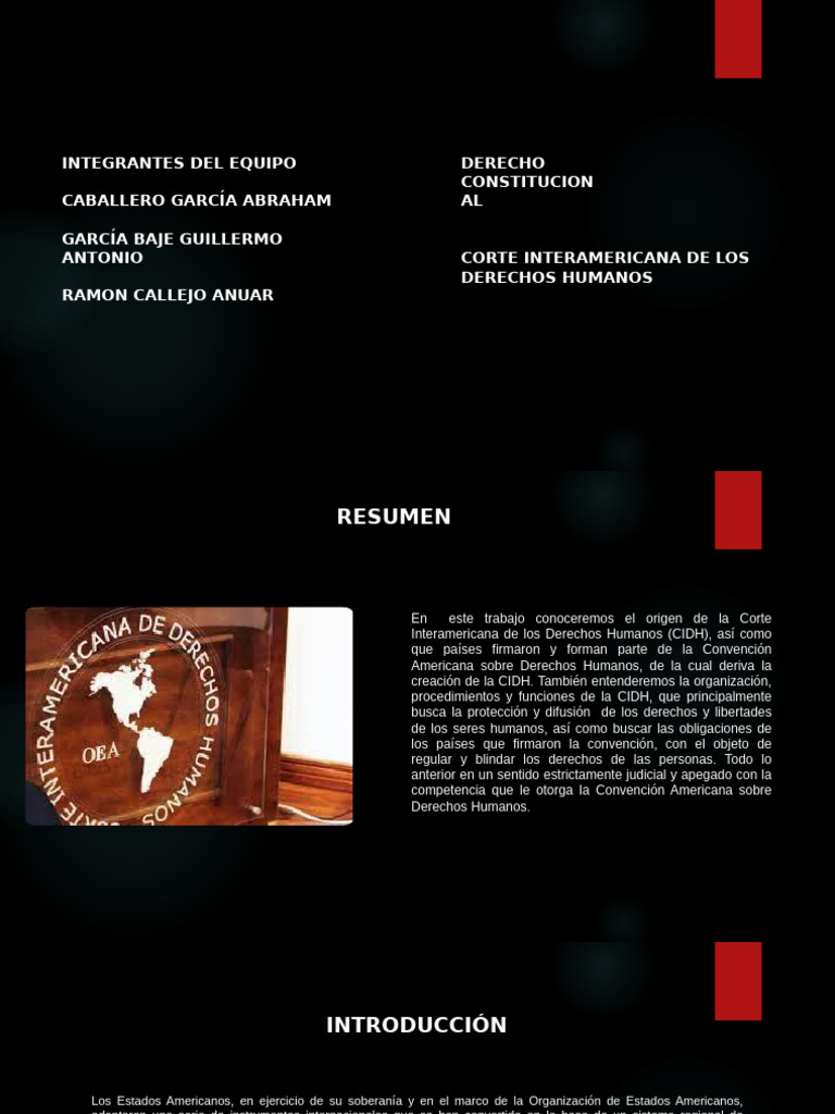 Historia y Funciones de la CIDH | PDF | Etica social | Universalismo