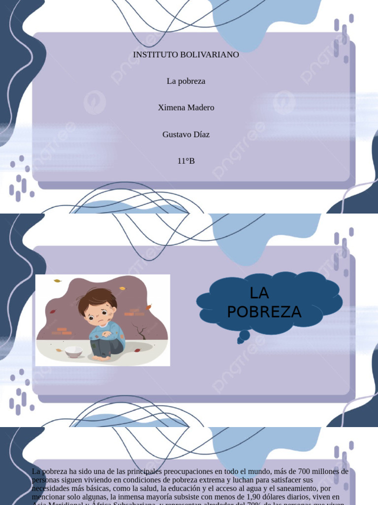 Causas y efectos de la pobreza global | PDF | Pobreza | Pobreza e ...