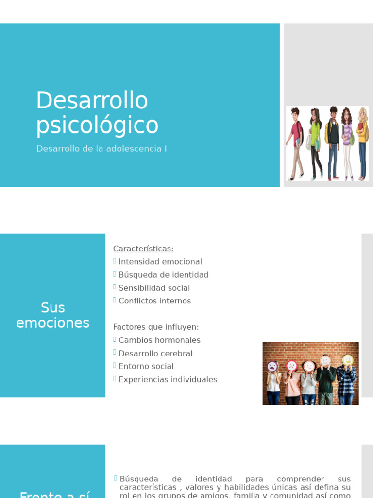 Emociones y Desarrollo Adolescente | PDF | Las emociones | Adultos