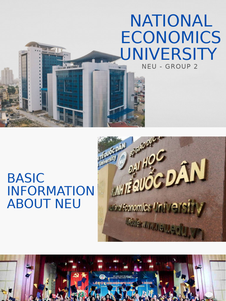National Economics University: Neu - Group 2 | PDF